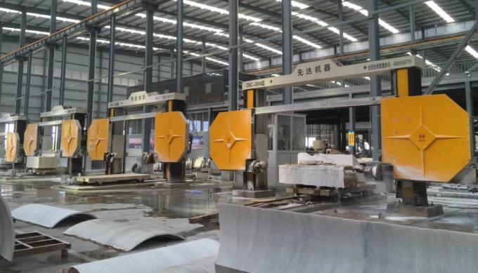 Mermer Granit için CNC Taş Kesme Makinesi Elmas Tel Testere Makinesi 2