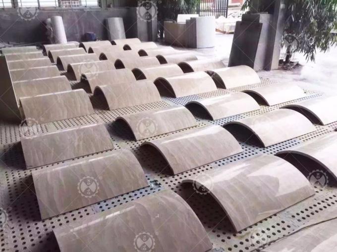 1300mm 1500mm Dairesel Taş Döşeme Kesme Makinesi CNC 0