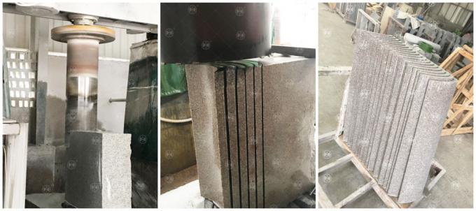 Dört Silindirli Portal Sütun Granit Döşeme Kenar Kesme Makinesi 2500mm 0