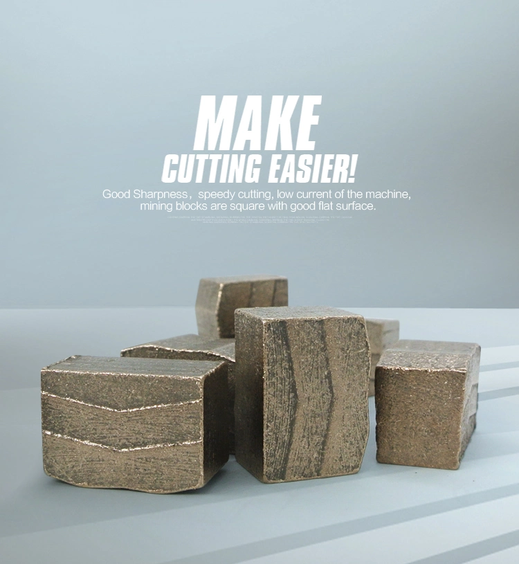 Granit Ocağı Kesme 2200mm 2500mm 2000mm Granit için Elmas Segmentleri 0