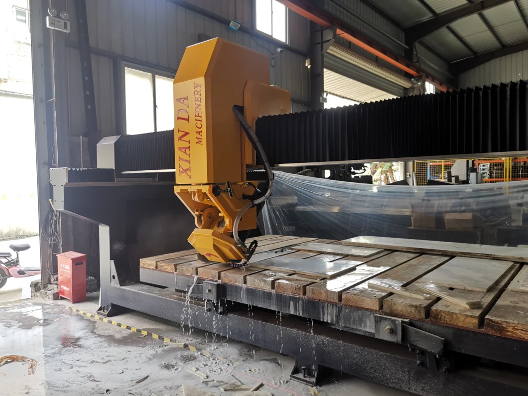 Mermer ve Sinterlenmiş Taş İçin BENZERSİZ Monoblok Köprü Kesme Makinesi Zdcm-400 0
