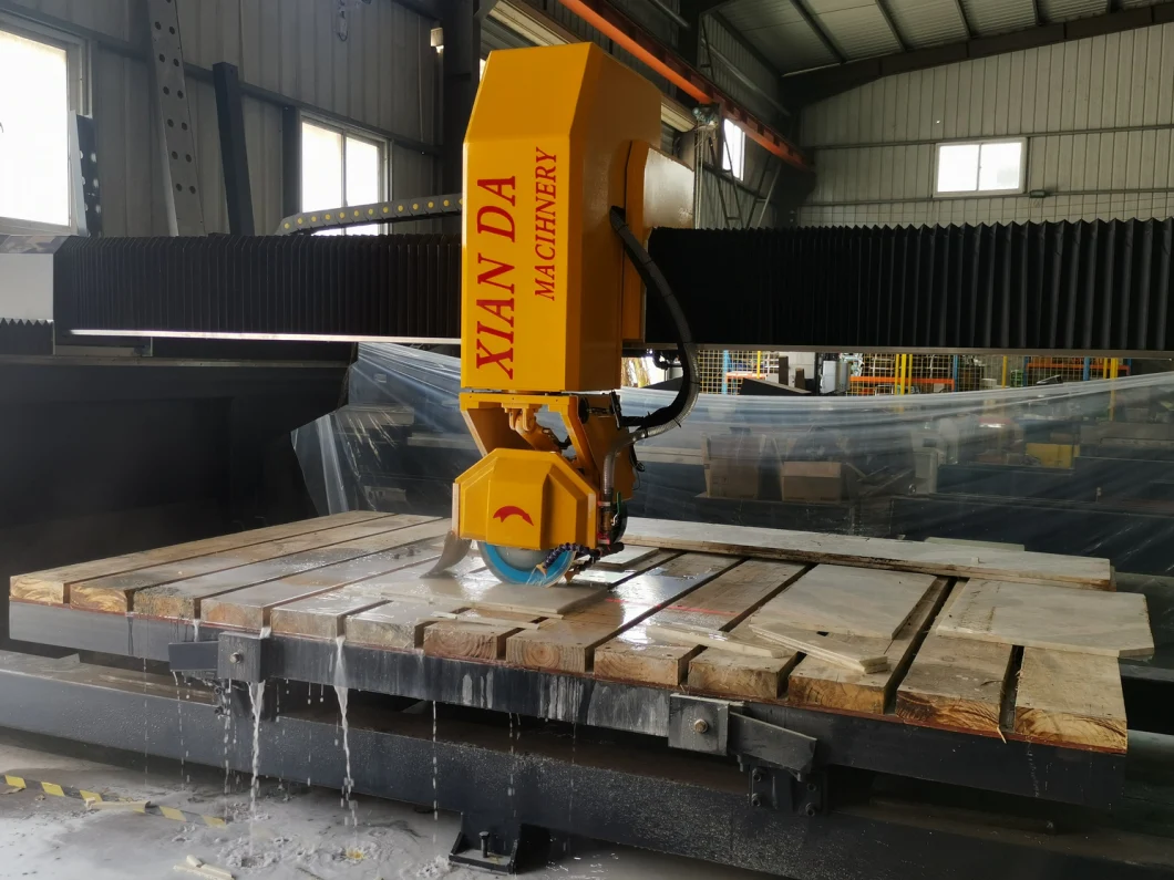 Mermer ve Sinterlenmiş Taş İçin BENZERSİZ Monoblok Köprü Kesme Makinesi Zdcm-400 2