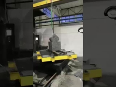 Elmas tel testeresi en yüksek işleme boyutu içinde 2000*3000*1500mm ve toplam ağırlığı 5500kg