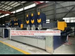 CNC oyma makinesi 15m/min Hava hızı, hassas oyma için CNC sistemi tarafından kontrol edilir