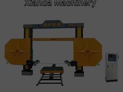 11kw CNC Elmas Tel Testere Profil Yönlendirici Taş Profil Makinesi Granit Kesme