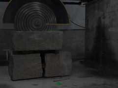 Köprü Çoklu Bıçaklı Blok Kesme Makinesi Granit Mermer Blok Kesme Makinesi