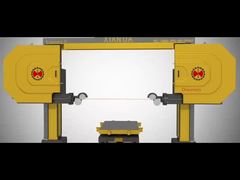 Discovery 5 Eksenli CNC Elmas Taş Tel Testere Makinesi