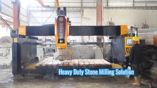 Xianda Create 600 Ağır Hizmet 5 Eksenli CNC Köprü Testere | Uzun Saatlik Ağır Boşluk Frezeleme için, Yapay