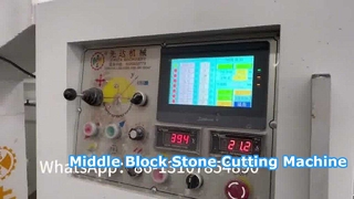 Ağır Tip Orta Blok Testere Otomatik Taş Blok Kesme Ekipmanı