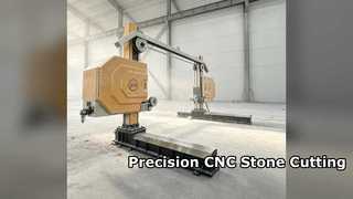 Hassas Taş Kesimi için CNC Tel Testere Makinası