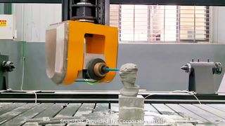 Leader 1500, 6 eksen cnc köprü testere makinası