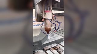 Özel Taş Desen Tasarımı ve Yüzey Gravür için CNC Düzlemsel Taş Oyma Makinesi