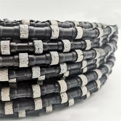Hard Rock Kesme Taşı 11.5mm Granit Elmas Tel Testere Granit Taş Ocağı Aletleri