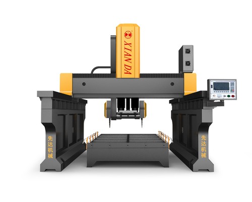 Çift Kirişli Köprü Tipi Kesme Freze Tezgahı 3 Eksen Cnc Sistemi