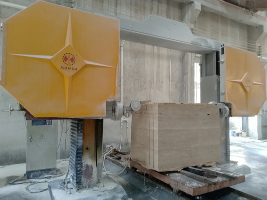 Granit ve Mermer İşleme için 4 Eksenli CNC Elmas Tel Testere Tezgahı