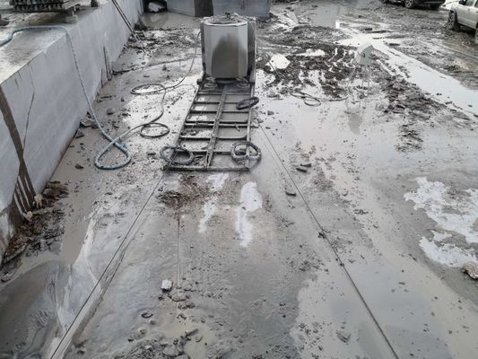 Yüksek hassasiyetli taş kesimi için CNC Kontrol Otomatik Elmas Tel Testere Makinesi