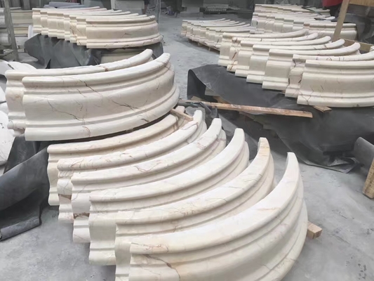 Granit Mermer için Kolon Kapak ve Taban Profili Taş Kesme Makinası