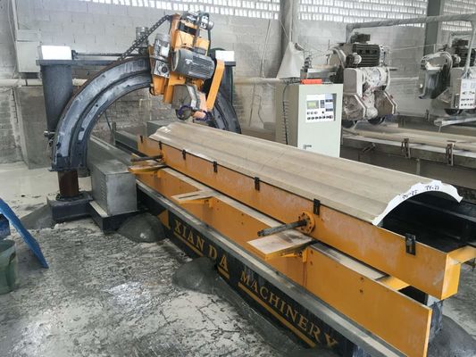 Otomatik Roma Sütunu Yuvası Kesme Makinesi 7.5kw