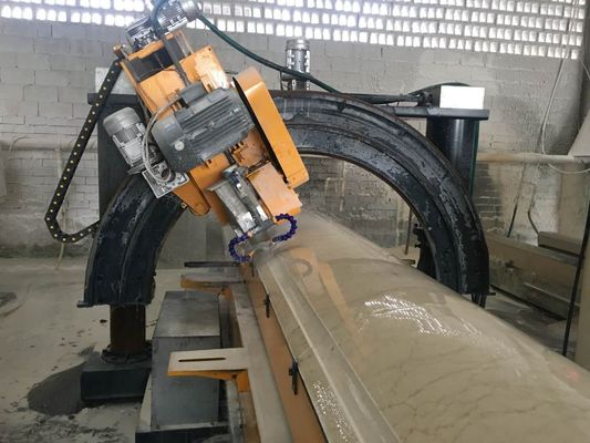 Otomatik Roma Sütunu Yuvası Kesme Makinesi 7.5kw