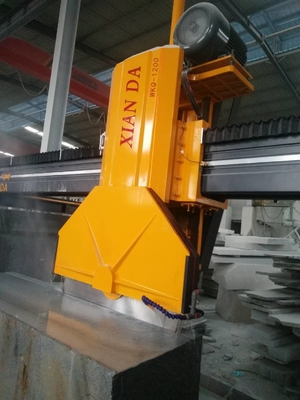 Mermer ve taş kesmek için Orta Blok Köprüsü Çakmak Kesme Makinesi