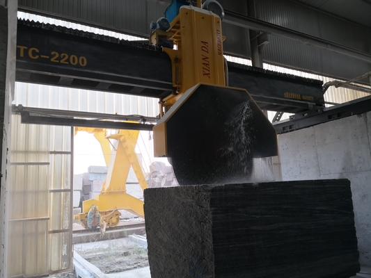Granit ve mermer kesmek için AC blok kesme makinesi