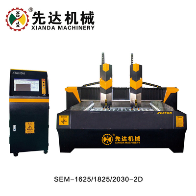 Hassas konumlandırma doğruluğu için yüksek hassasiyetli CNC Taş Oyma Makinesi