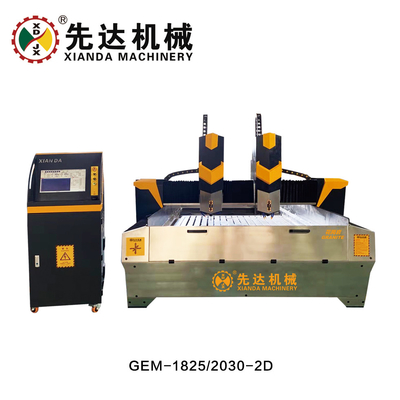 3Axis Elektrikli CNC Taş Oymak Makinesi 5.5KW Kesme Makinesi