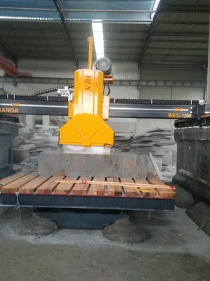 Orta blok taş kesicisi kesme makinesi kaykay türü