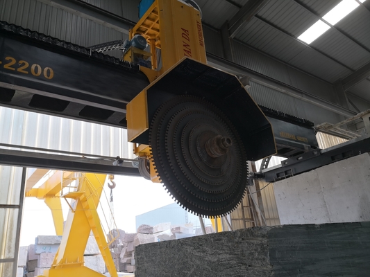 Ağır Tip Orta Blok Taş Mermer Granit İşleme Makinesi