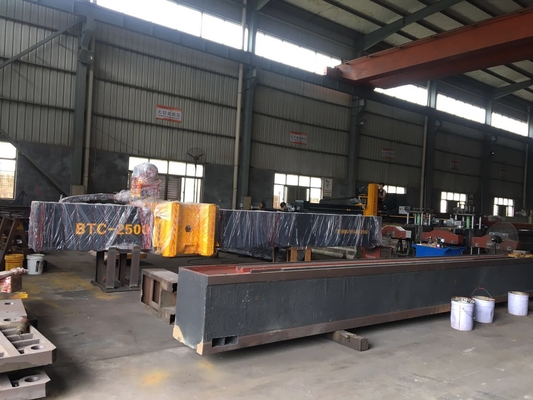 Granit mermer kesmek için yüksek derinlik blok kesme makinesi 220V