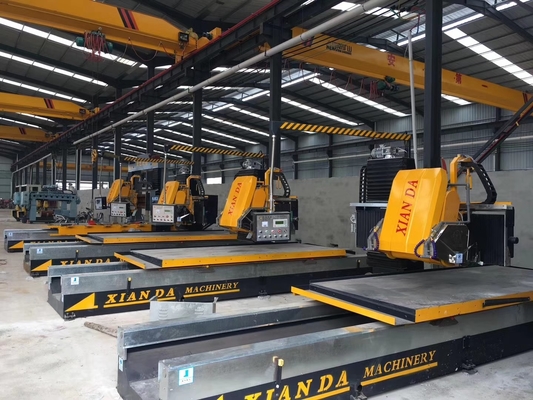 Yüksek Kesim Hızlı CNC Çizgi Profilleme Makinesi kare balustras kesmek için