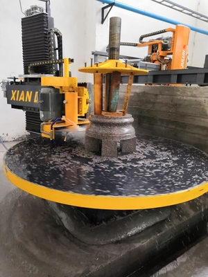 Yüksek kesim hızı ile CNC sütun kapağı ve taban profilleme makineleri kesim için