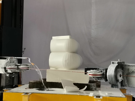 5 eksenli CNC elmas tel testere makinesi 3D şekiller için