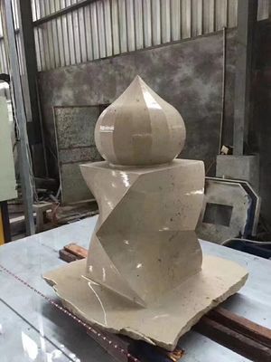 5 Eksenli CNC Elmas Tel Görme Makinesi Farklı Biçimler için Mermer veya Granit ve 3D Biçimler
