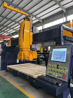 Precision 5 Axis Bridge Cutting Machine for Countertop and Special shapes (Düzgünlik 5 Eksenli Köprü Kesme Makinesi)