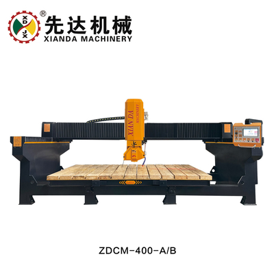 300-400 mm kesik çaplı monoblok köprü kesme makinesi, çalışma masası eğim açısı 0-85°
