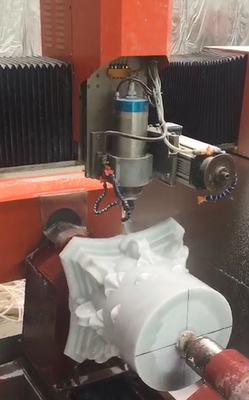 CNC Taş Oymak Makinesi 4 Eksenli Hassas Kontrol Sistemi