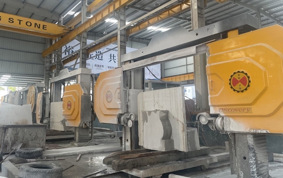 5 Eksenli CNC Granit ve Mermer 3D Şekiller için Elmas Tel Çakma Makinesi