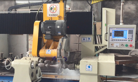 Basit ve Pratik Yapılı CNC İki Bilgisayarlı Baluster Kesme Makinesi