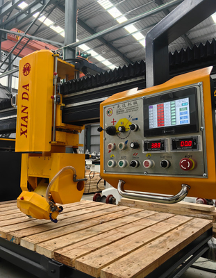 PLC Entegre Köprü Kesme Makinesi Çubuklar İçin 0-85° Eğim Köşeleri