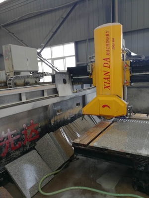 Büyük granit ve mermer levhaları için kızılötesi köprü kesme makinesi
