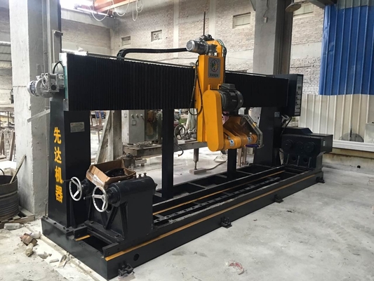 12Yüksek hassasiyetle metal kesme için.5kW Brüt Güçlü Sütun Kesme Makinesi