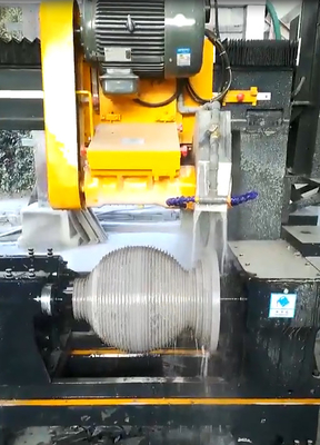 PLC/CNC Basit Yapı İki PC Baluster Sütun Kesme Makinesi