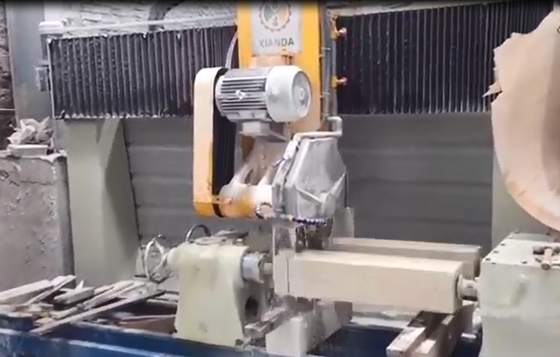 PLC/CNC Basit Yapı İki PC Baluster Sütun Kesme Makinesi