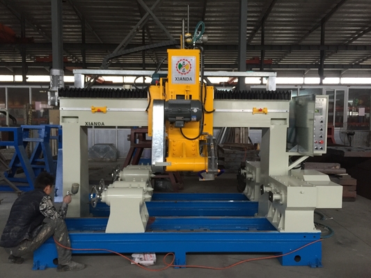 PLC / CNC Yüksek hassasiyetli Dört PC Blauster Kesme Makinesi Sütun, Sütun Kapakları, Yol Engelliği