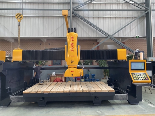 5 Eksenli Bağlantı Cnc Sistem Köprü Kesme Makinesi