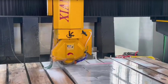 4 Eksenli Bağlantı Cnc Sistemi Otomatik Köprü Kesme Makinesi