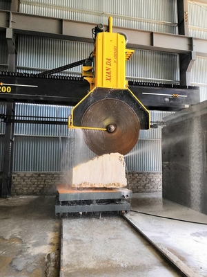 Granit ve mermer için blok kesme makinesi