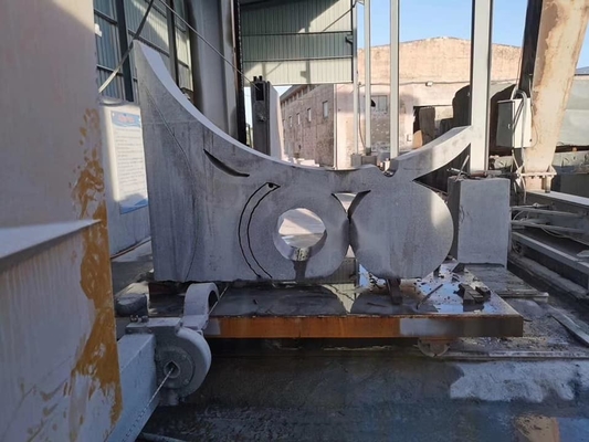 CNC Kontrol Sistemi Dört Döner Bağlantı Granit Mermer Çubuk Elmas Tel Çakma