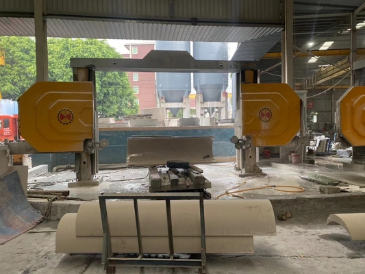 Mermer ve Granit için Otomatik CNC Tel Testere Kesme Makinesi